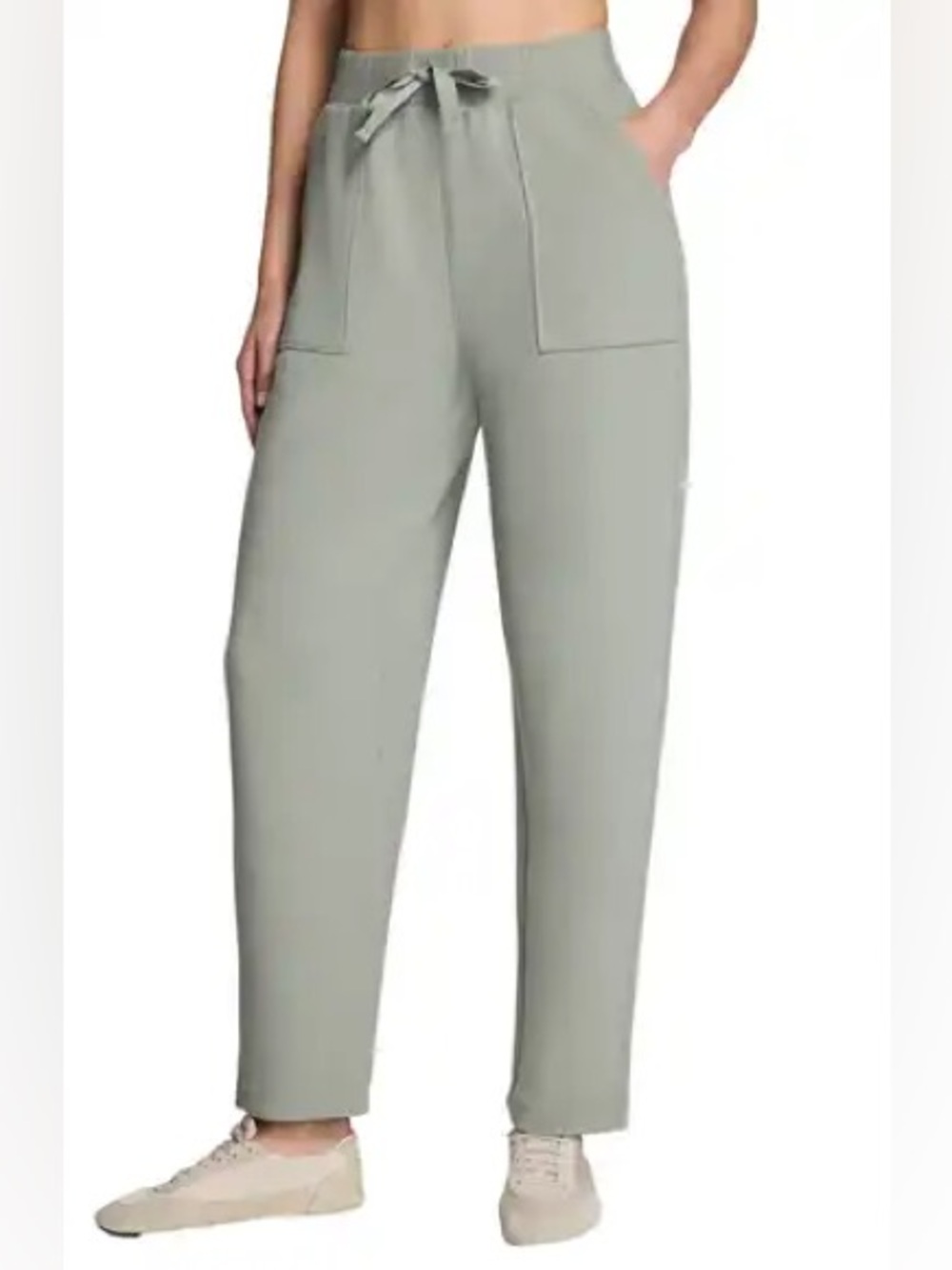 SPANX AirEssentials French Rib Wide Leg Barrel Leg Pants Small